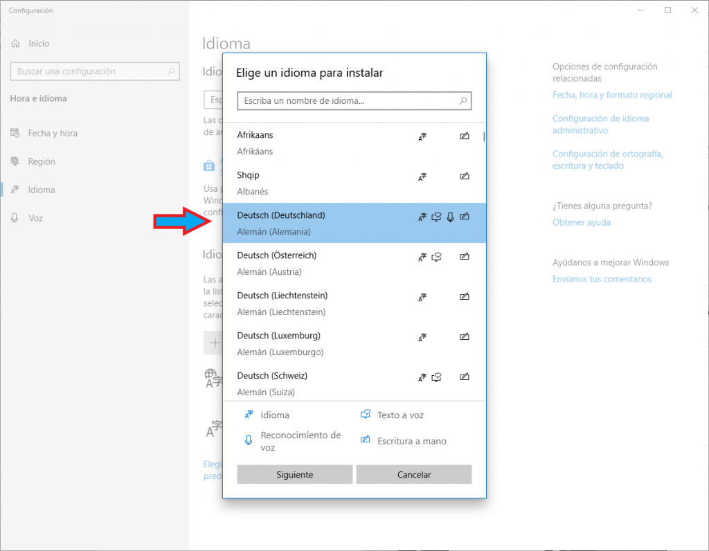 Cómo instalar herramientas de corrección en distintos idiomas para