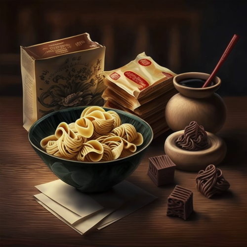 Chocolate y noodles